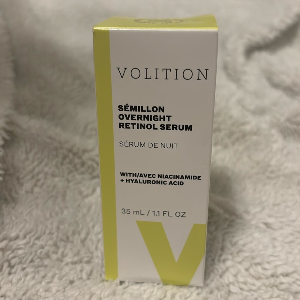 Volition overnight retinol serum 35mL NIB